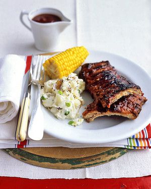 Pork Ribs With Barbecue Sauce Recipe