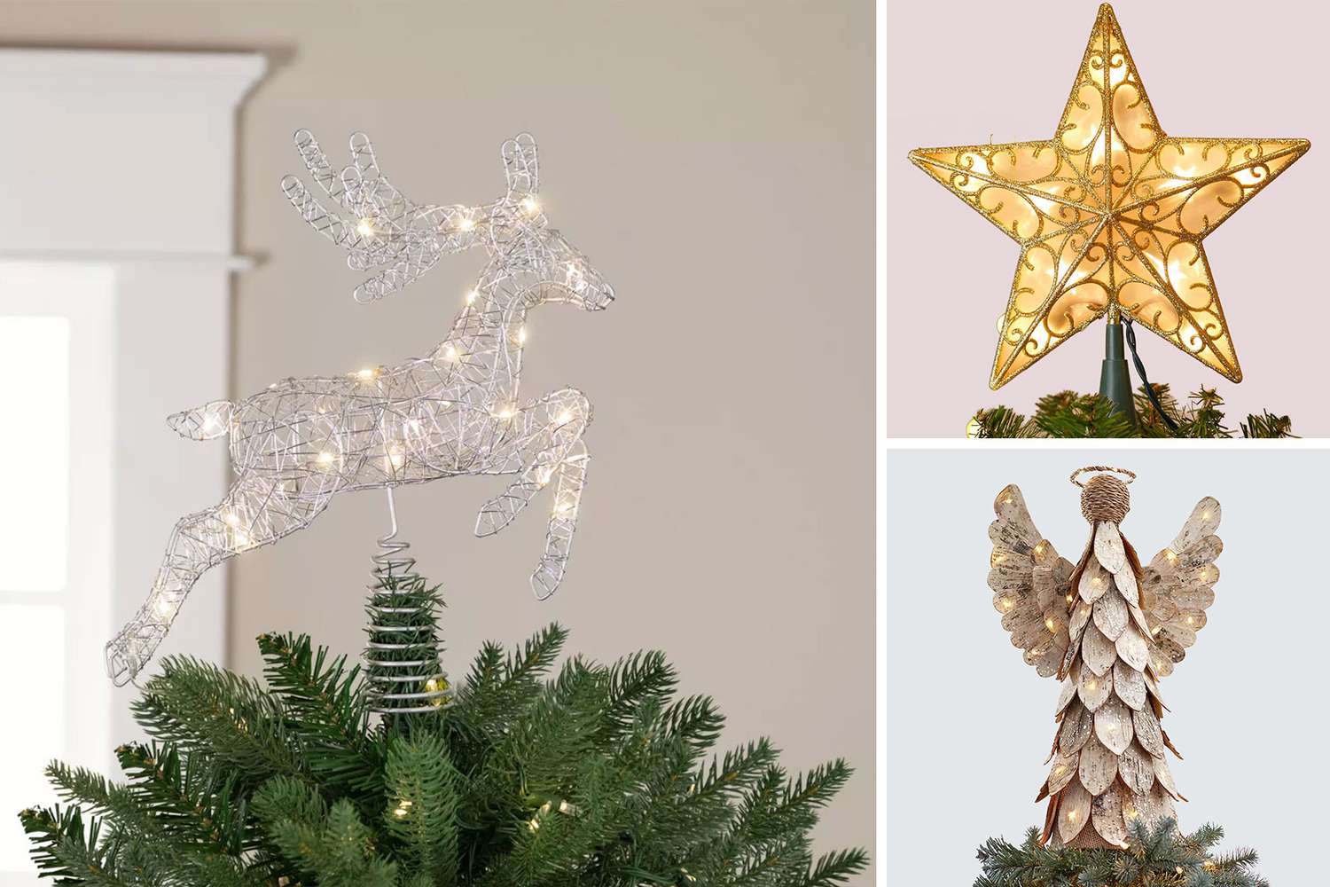 10 Christmas Tree Toppers That Are Merry and Shiny