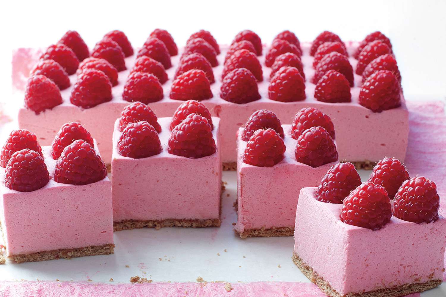 Raspberry Mousse Pie (With Video)